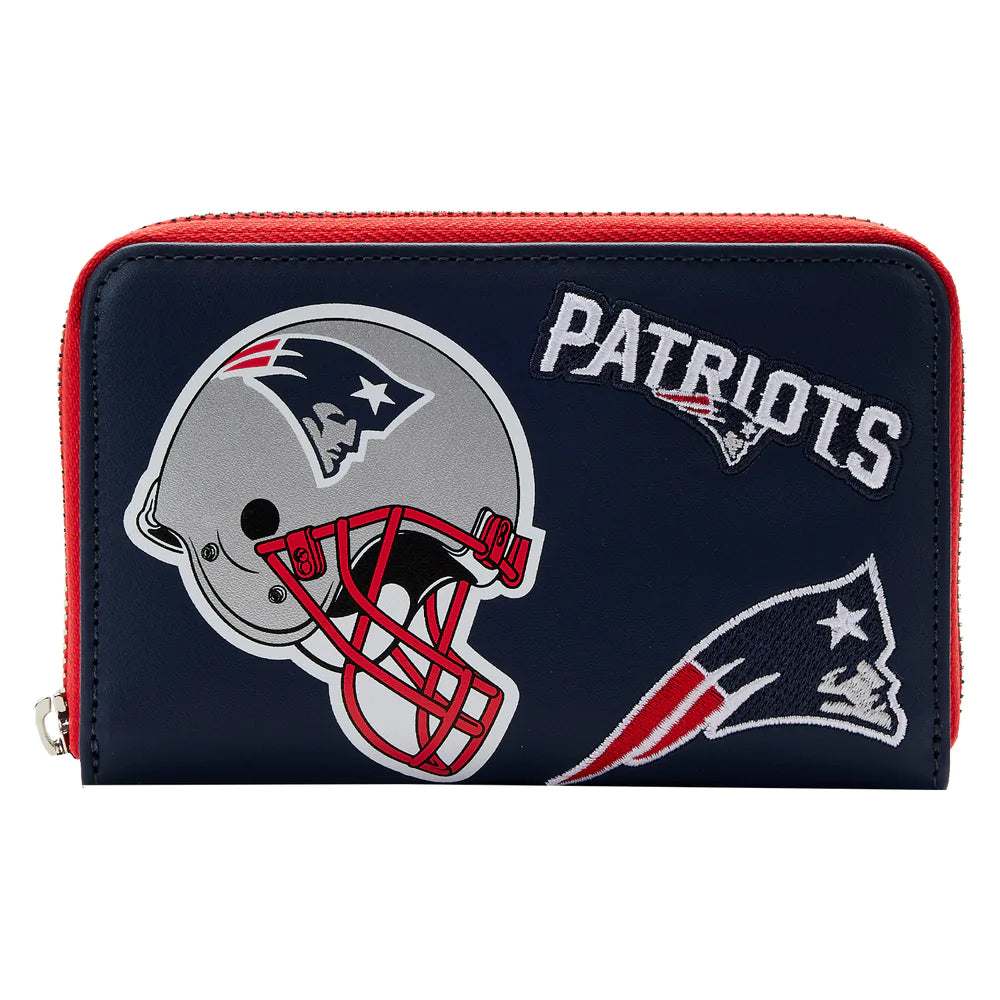 NFL New England Patriots Patches Wallet