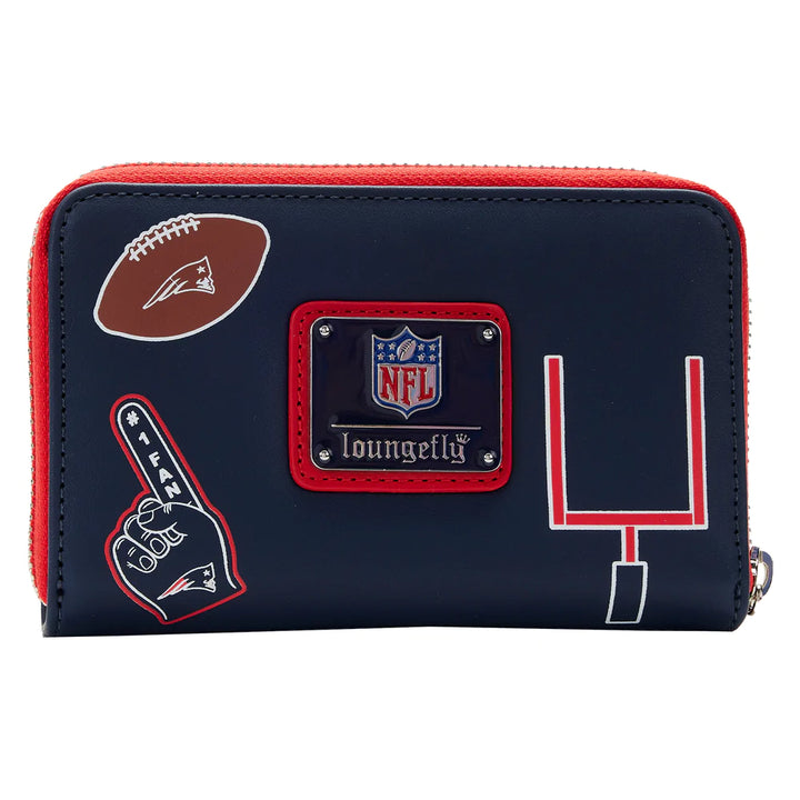 NFL New England Patriots Patches Wallet