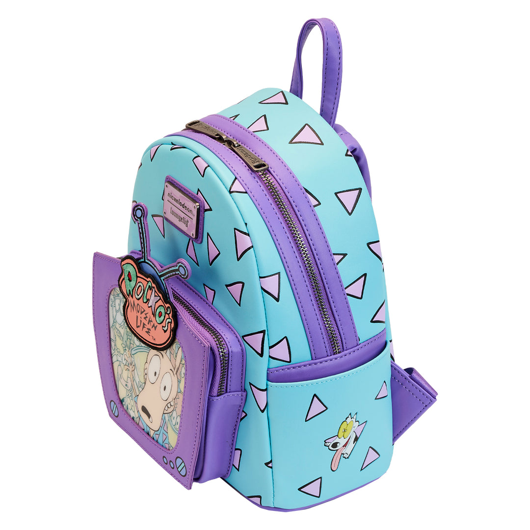 Nickelodeon Rocko's Modern Life Lenticular TV Mini Backpack