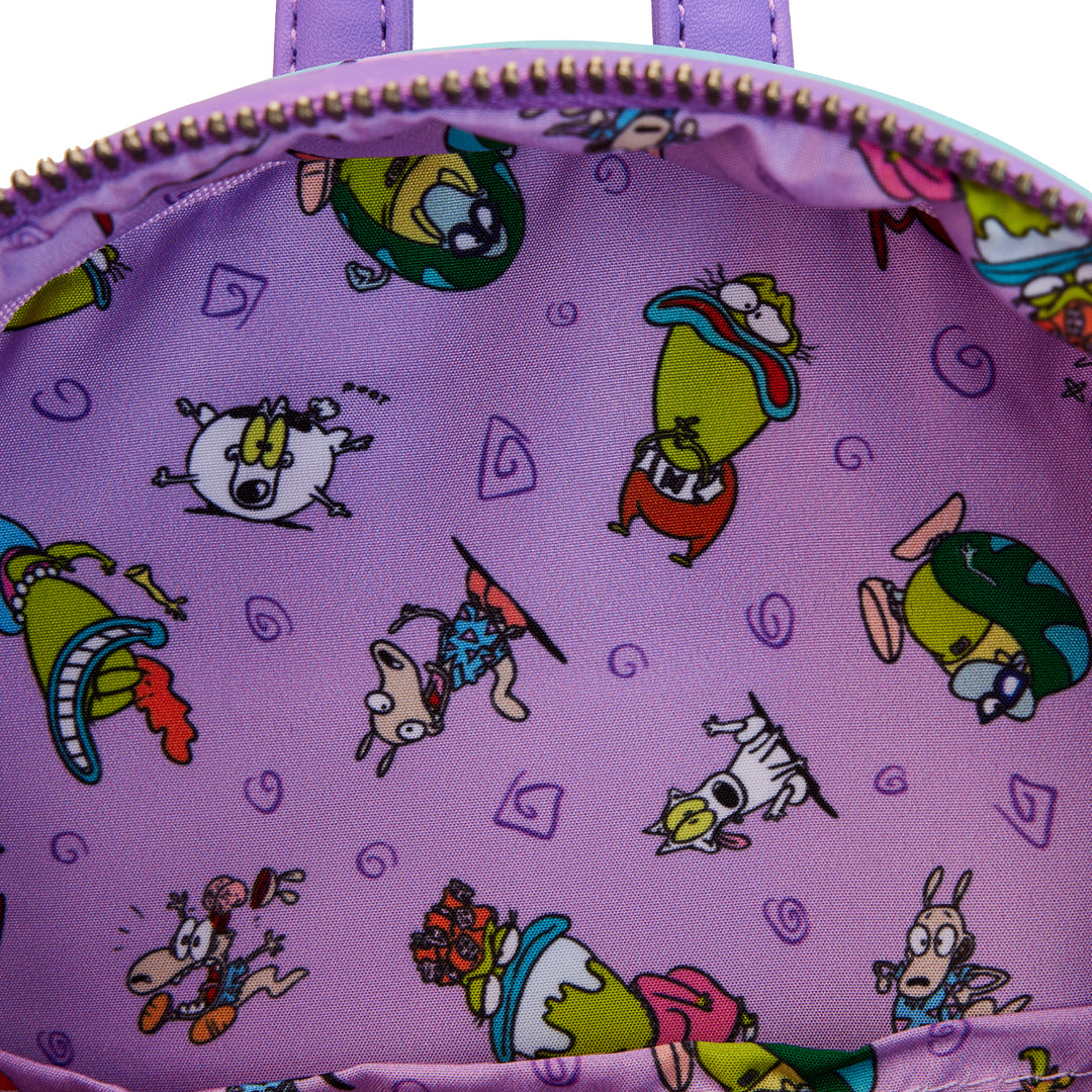 Nickelodeon Rocko's Modern Life Lenticular TV Mini Backpack