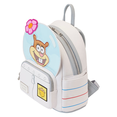 Loungelfy Nickelodeon Spongebob Squarepants Sandy Cheeks Cosplay Mini Backpack