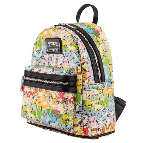 Loungefly Pokemon Ombre AOP Mini Backpack
