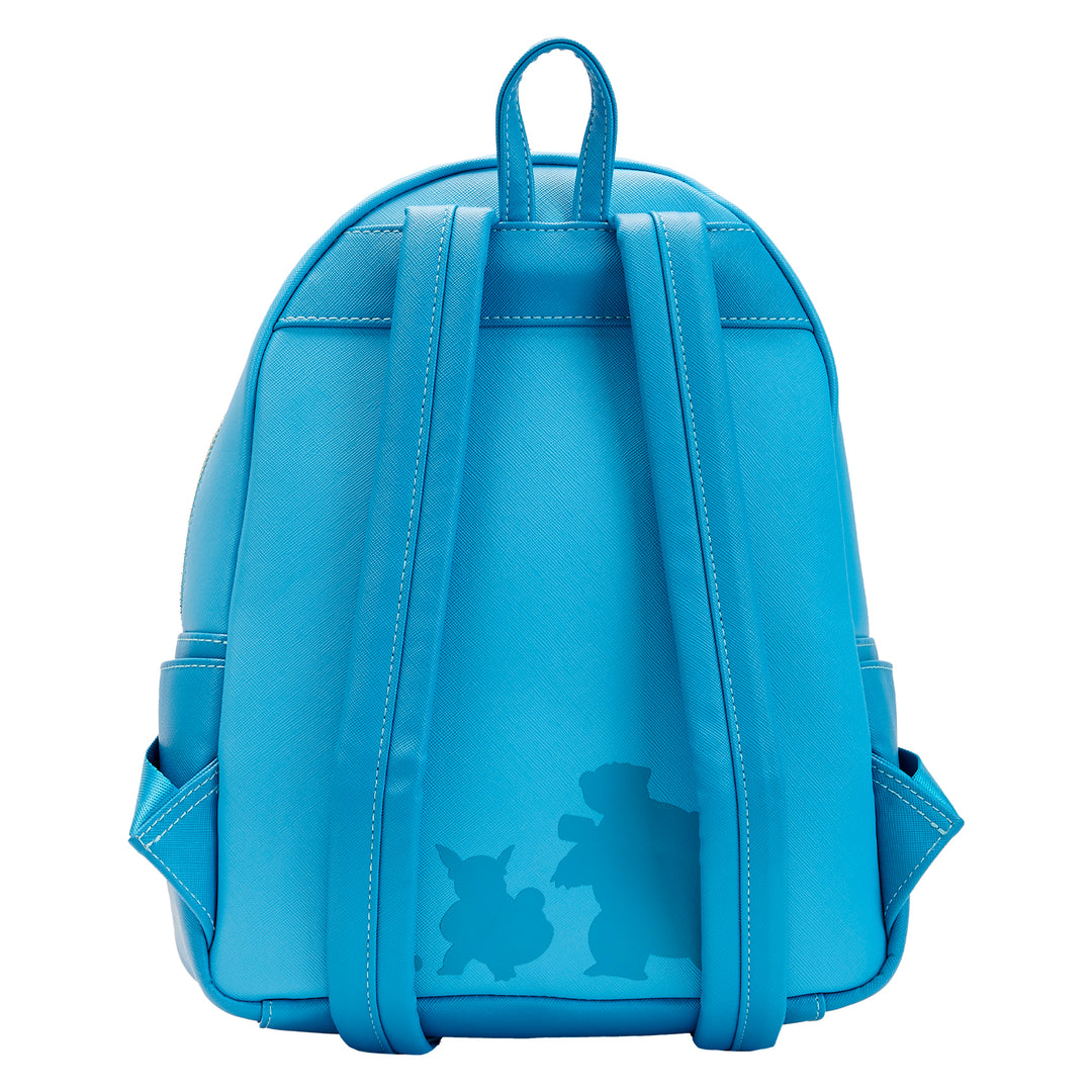 Pokemon Squirtle Evolution Triple Pocket Mini Backpack