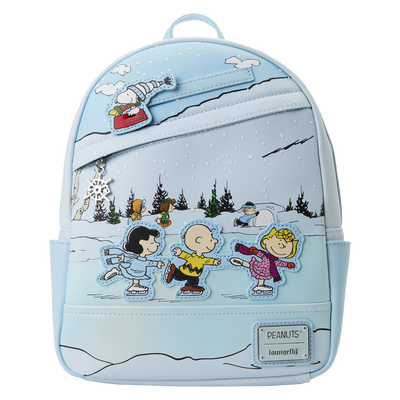 Peanuts Charlie Brown & Snoopy Ice Skating Mini Backpack