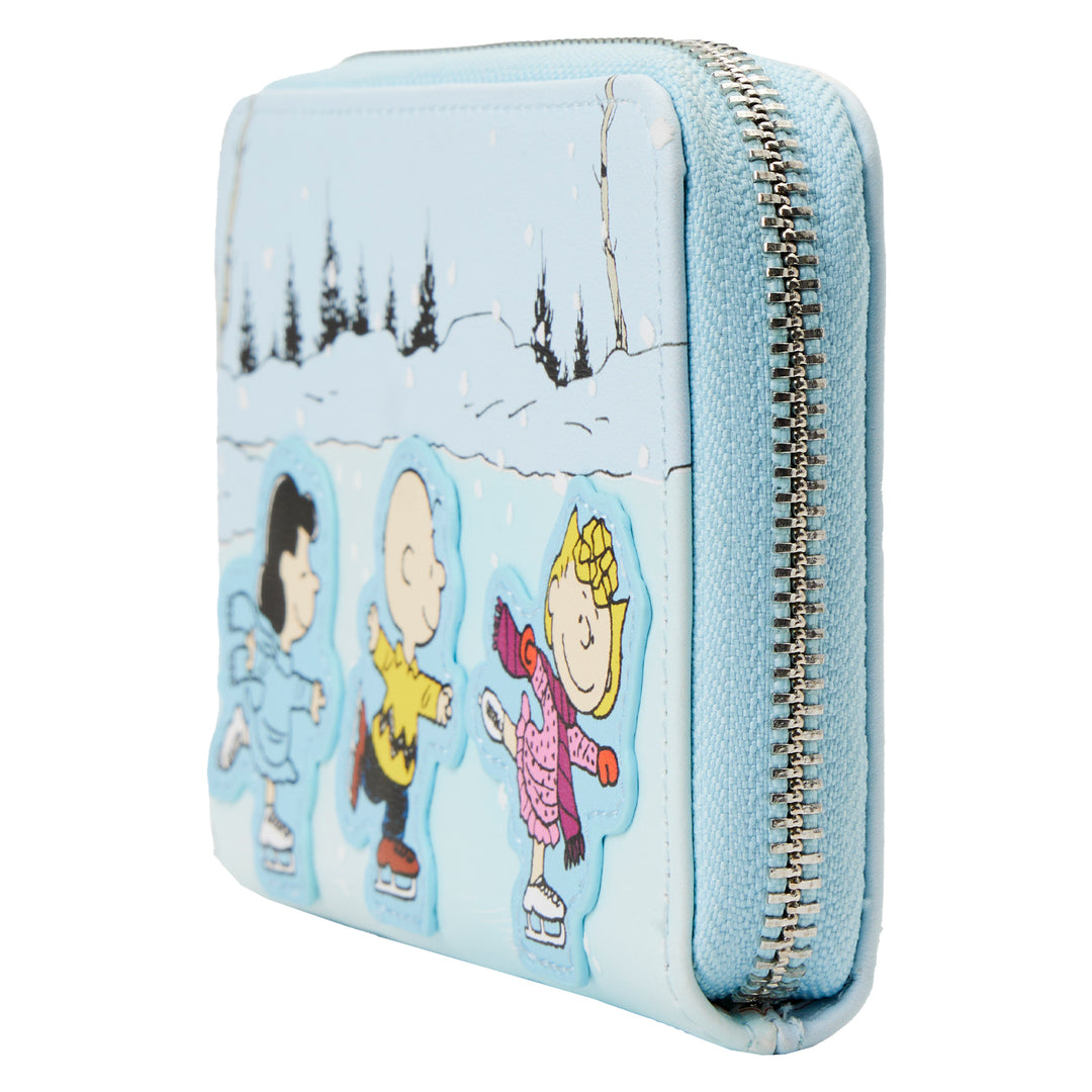 Peanuts Charlie Brown & Snoopy Ice Skating Wallet