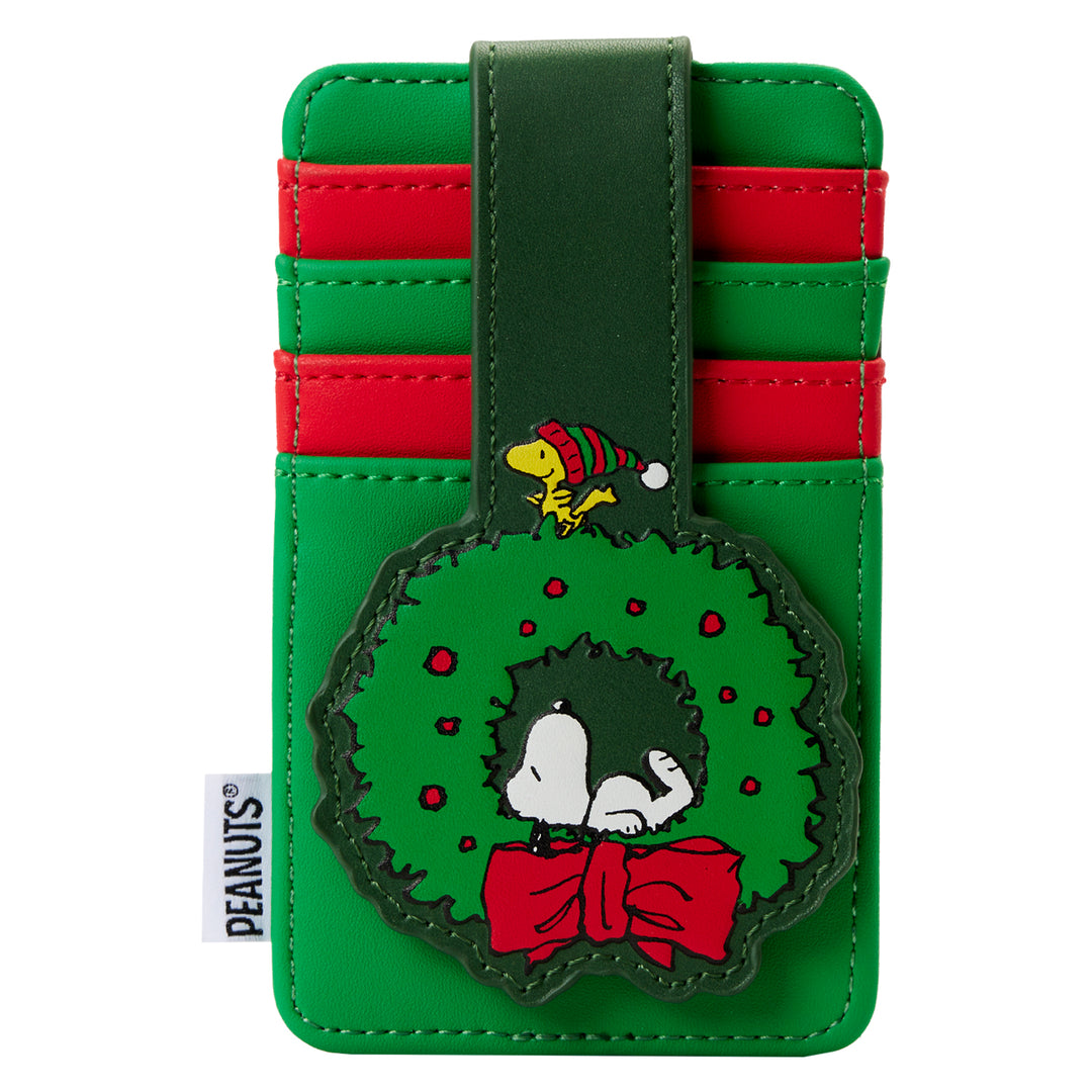 Peanuts Snoopy & Woodstock Wreath Cardholder