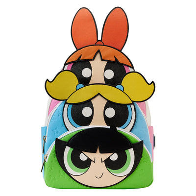Cartoon Network Powerpuff Girls Triple Pocket Mini Backpack