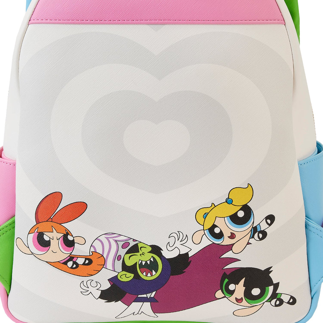 Cartoon Network Powerpuff Girls Triple Pocket Mini Backpack