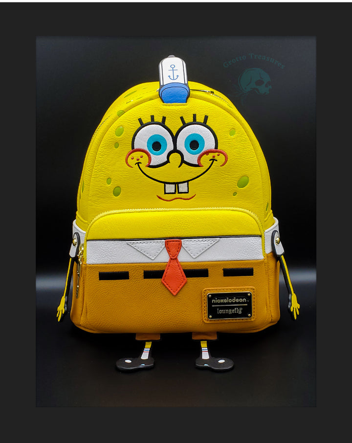 Loungefly Nickelodeon Spongebob SquarePants Cosplay Mini Backpack