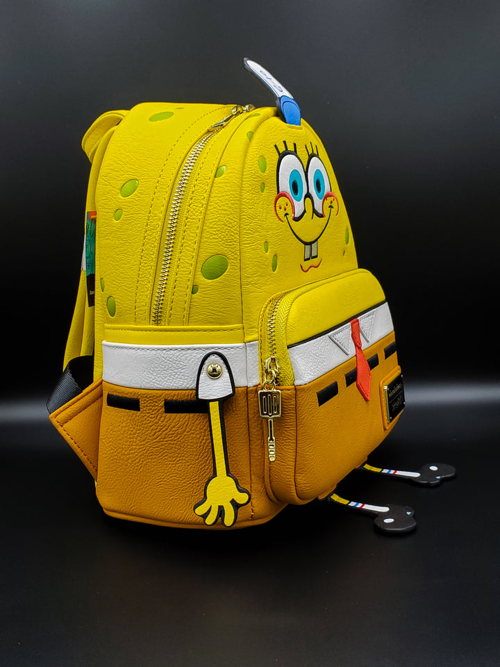 Loungefly Nickelodeon Spongebob SquarePants Cosplay Mini Backpack