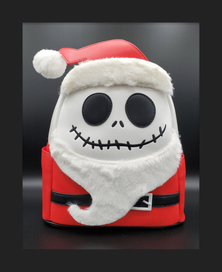 Loungefly Disney The Nightmare Before Christmas Santa Jack Cosplay Mini Backpack