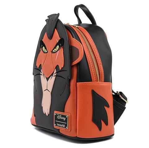 Loungefly Disney Villains Scar Cosplay Mini Backpack