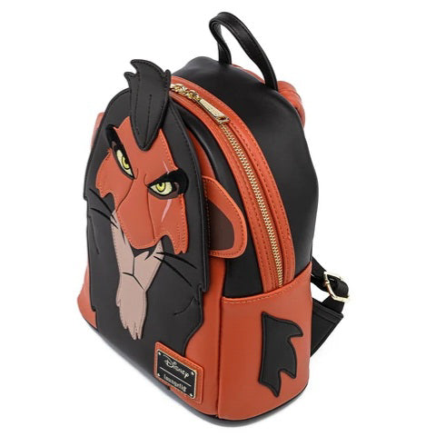 Loungefly Disney Villains Scar Cosplay Mini Backpack