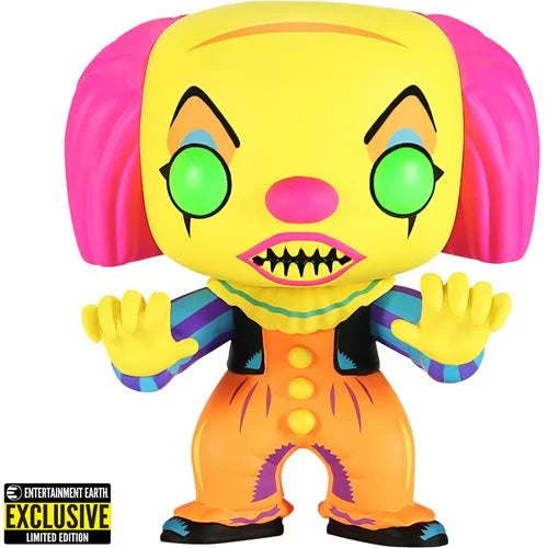 Funko Horror IT Pennywise Black Light Pop! Vinyl Figure Exclusive