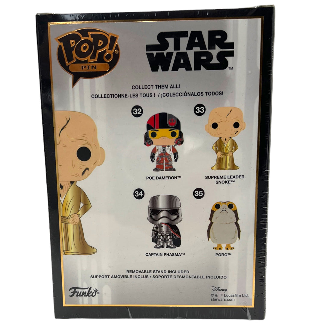 Funko Pop! Pin Star Wars Supreme Leader Snoke