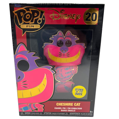 Funko Pop! Pin Disney Alice in Wonderland Cheshire Cat Glow in the Dark