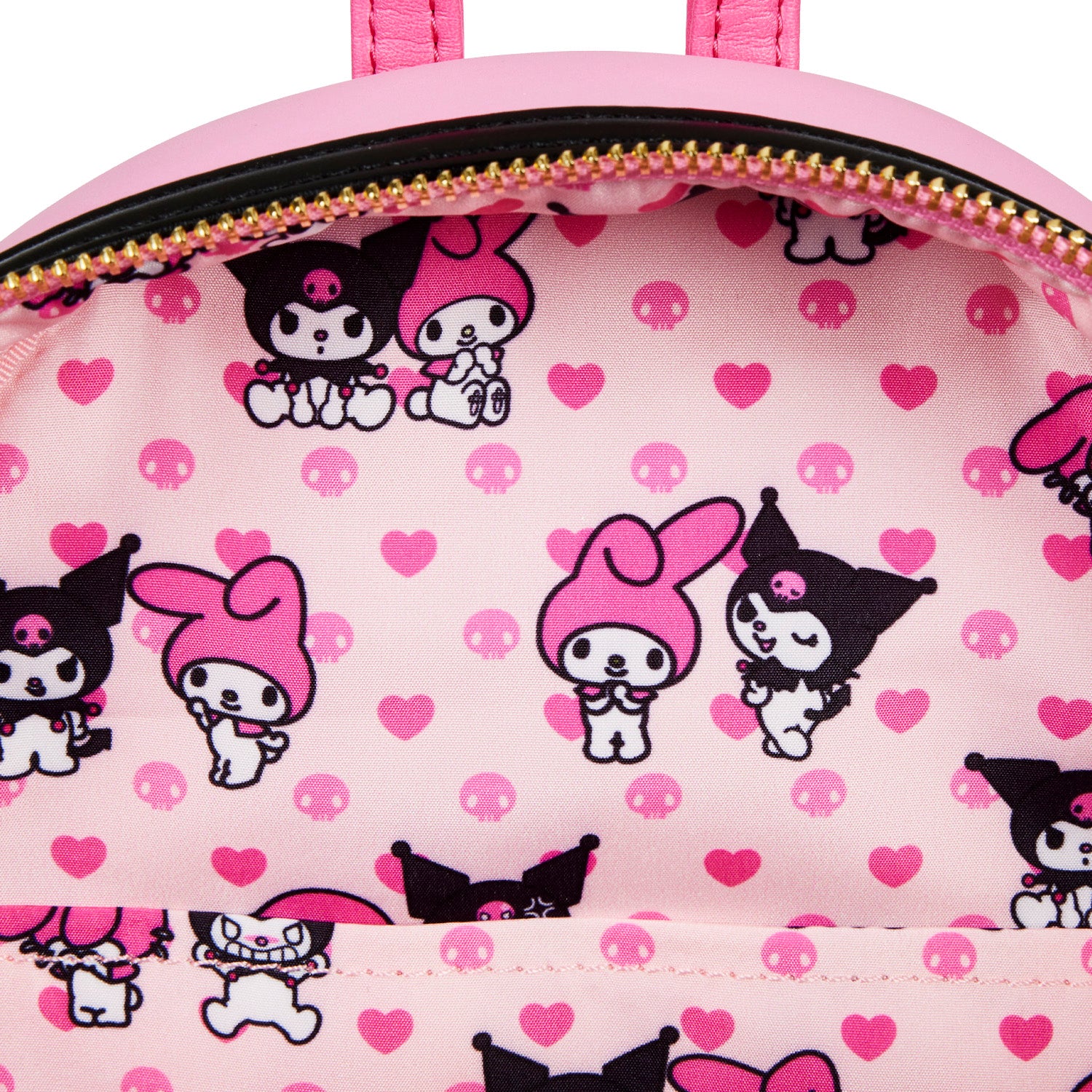 Loungefly My Melody & Kuromi store Slumber Party Mini Backpack set D