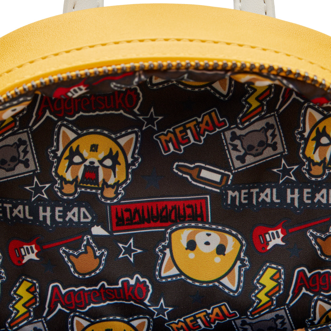 Sanrio Aggretsuko Two Face Cosplay Mini Backpack