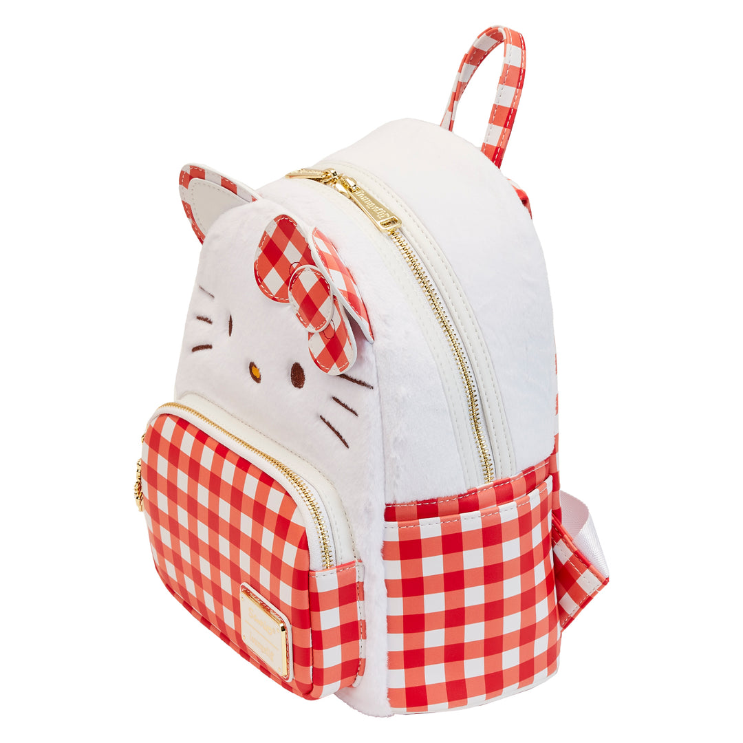 Loungefly Sanrio Hello Kitty Gingham Cosplay Mini Backpack