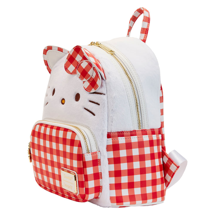 Loungefly Sanrio Hello Kitty Gingham Cosplay Mini Backpack