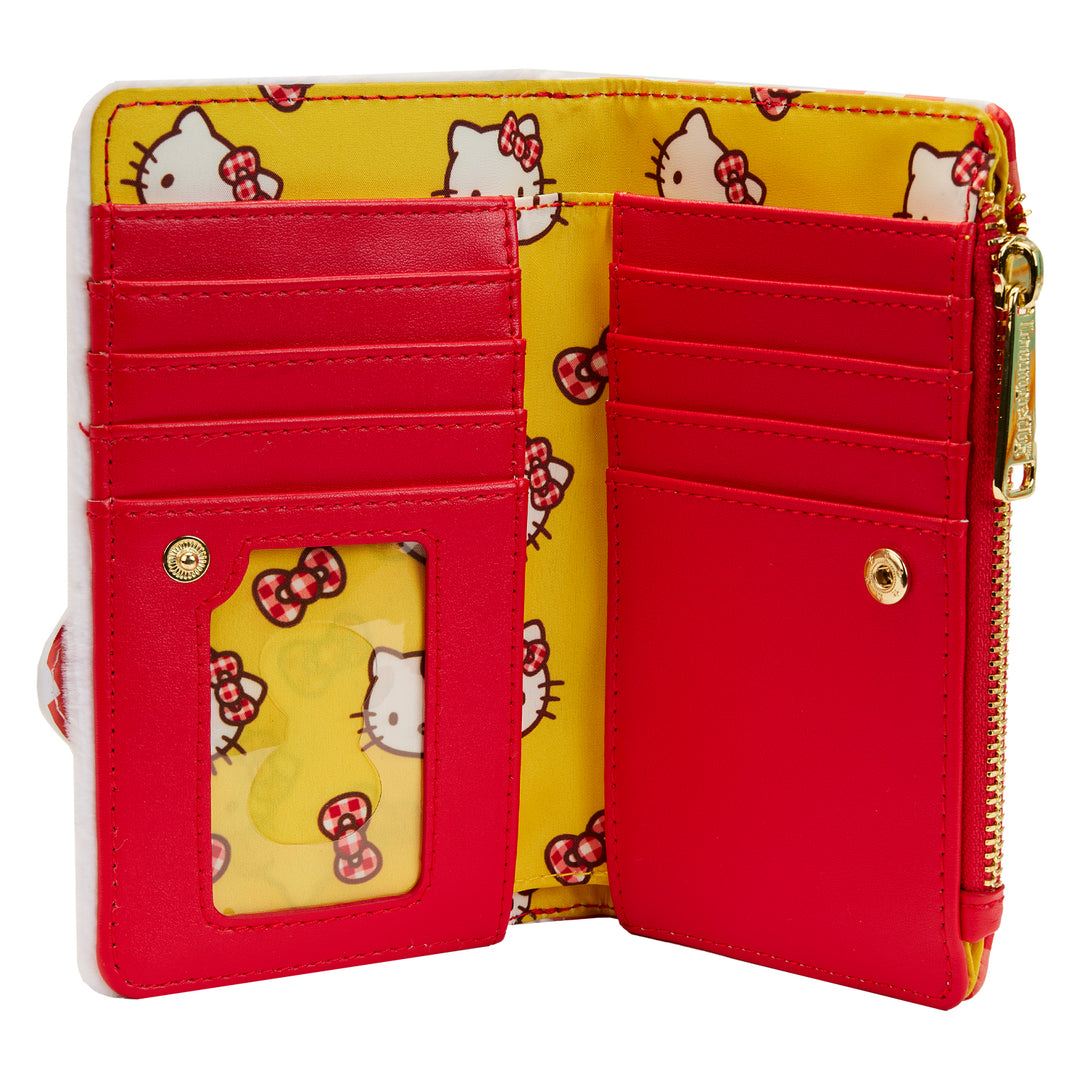 Sanrio Hello Kitty Gingham Cosplay Wallet