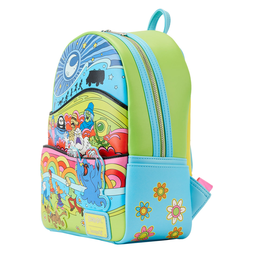 Scooby Doo Psychedelic Monster Chase Glow in the Dark Mini Backpack