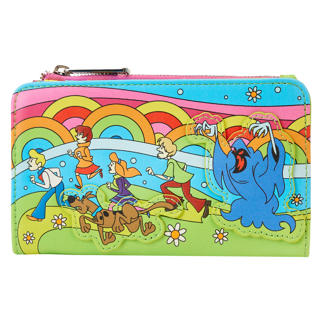 Scooby Doo Psychedelic Monster Chase Glow in the Dark Wallet