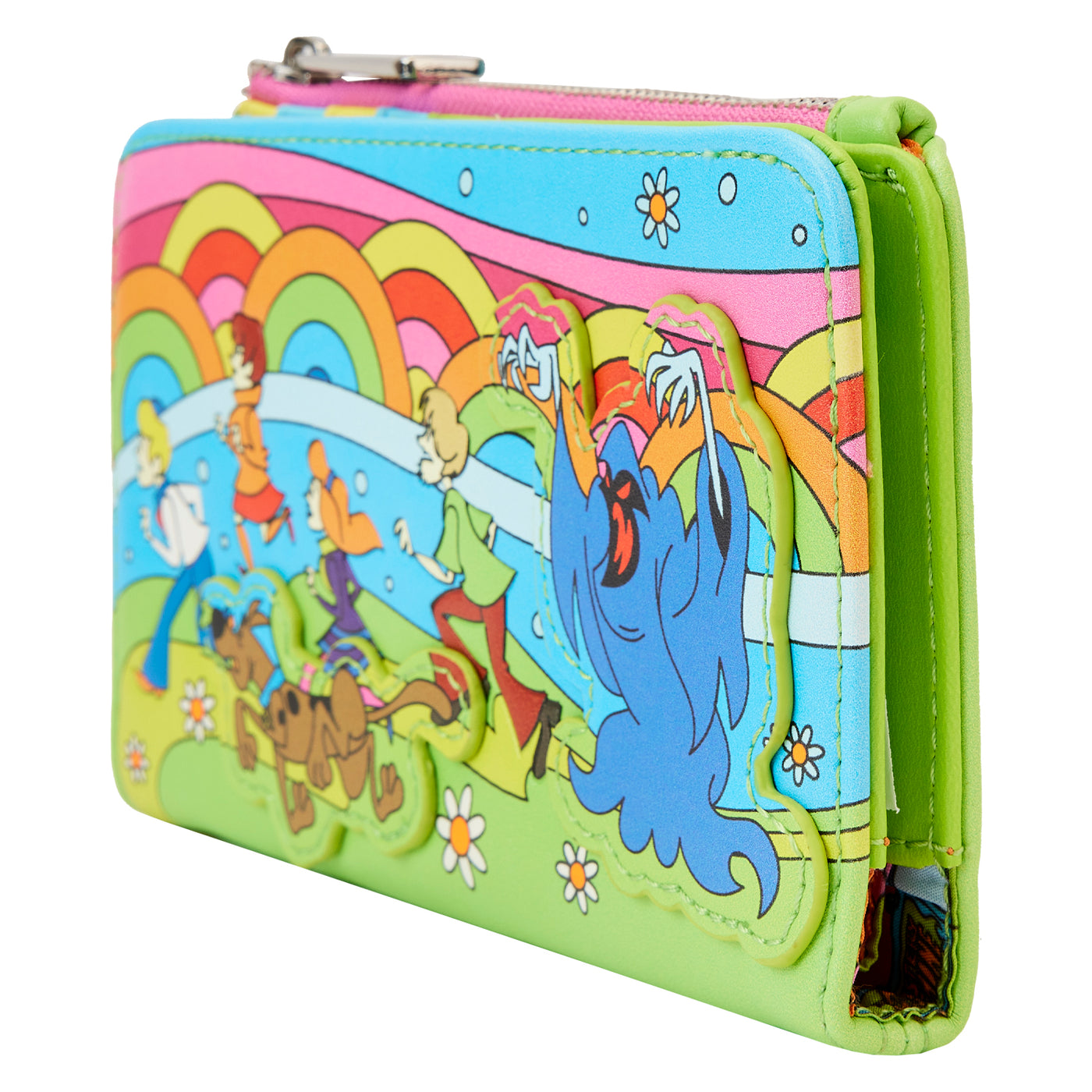 Scooby Doo Psychedelic Monster Chase Glow in the Dark Wallet