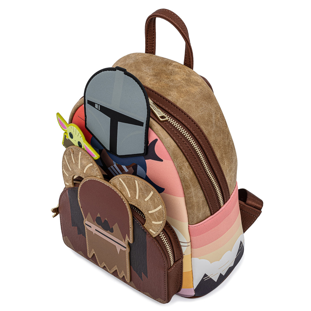 Star Wars Mandalorian Bantha Ride Mini Backpack