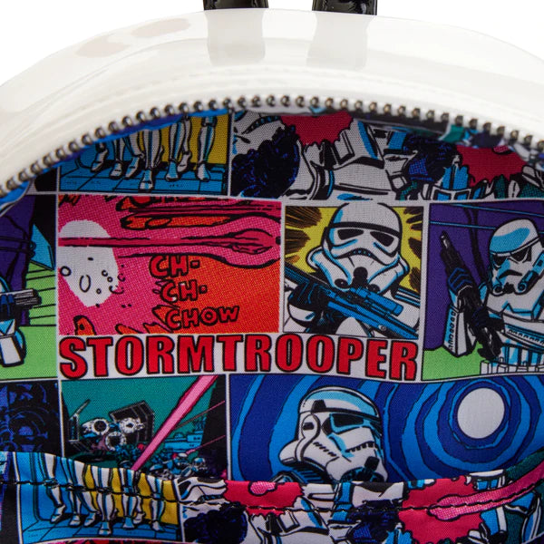 Loungefly Star Wars Stormtrooper Lenticular Cosplay Mini Backpack