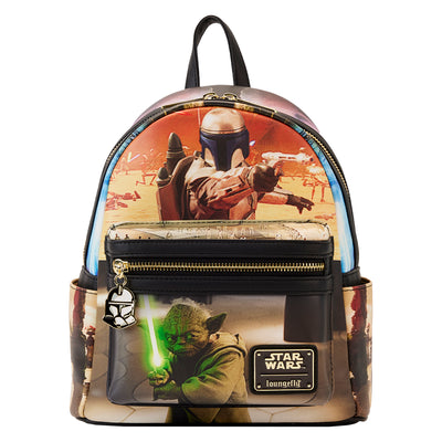 Star Wars Attack of the Clones Scenes Mini Backpack
