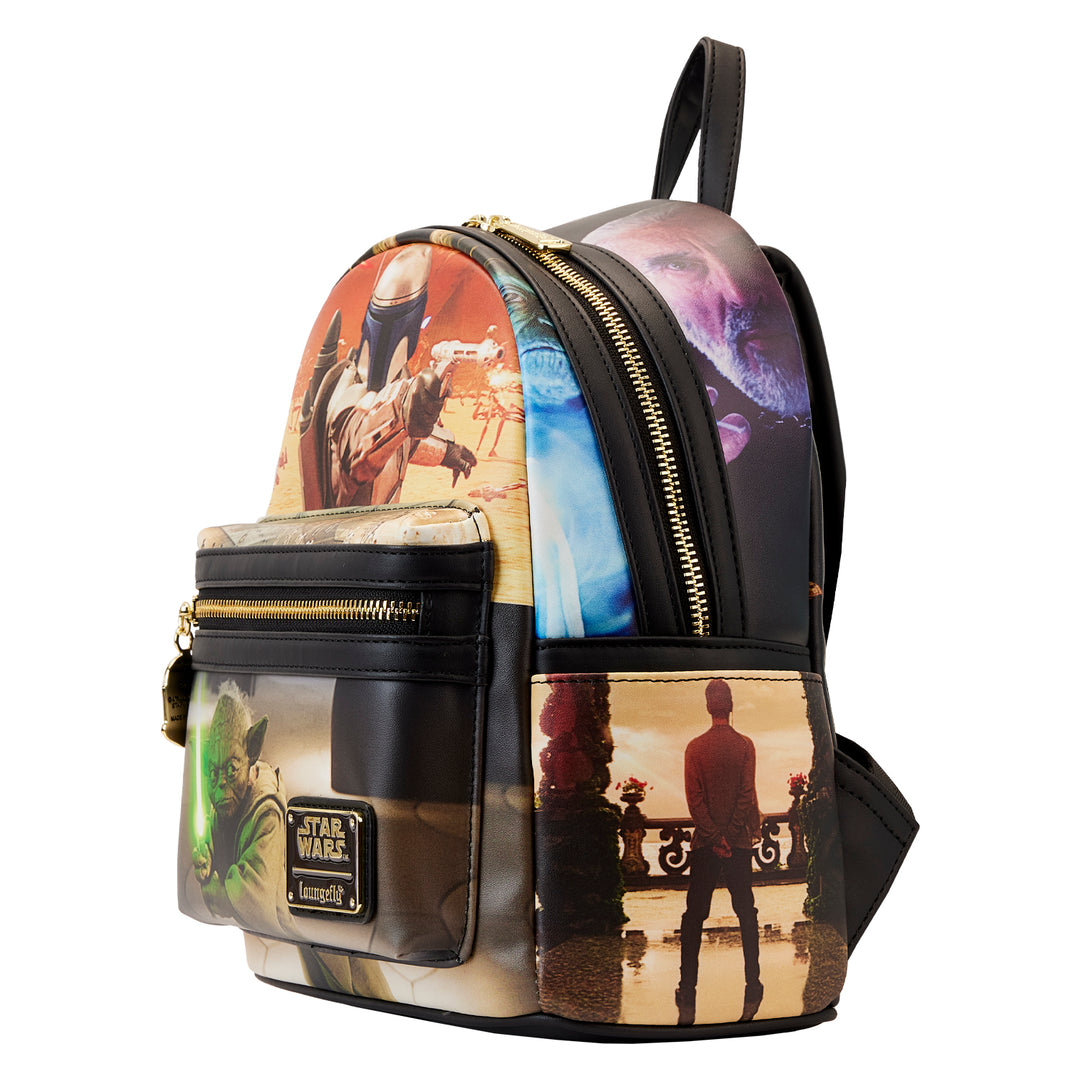 Star Wars Attack of the Clones Scenes Mini Backpack