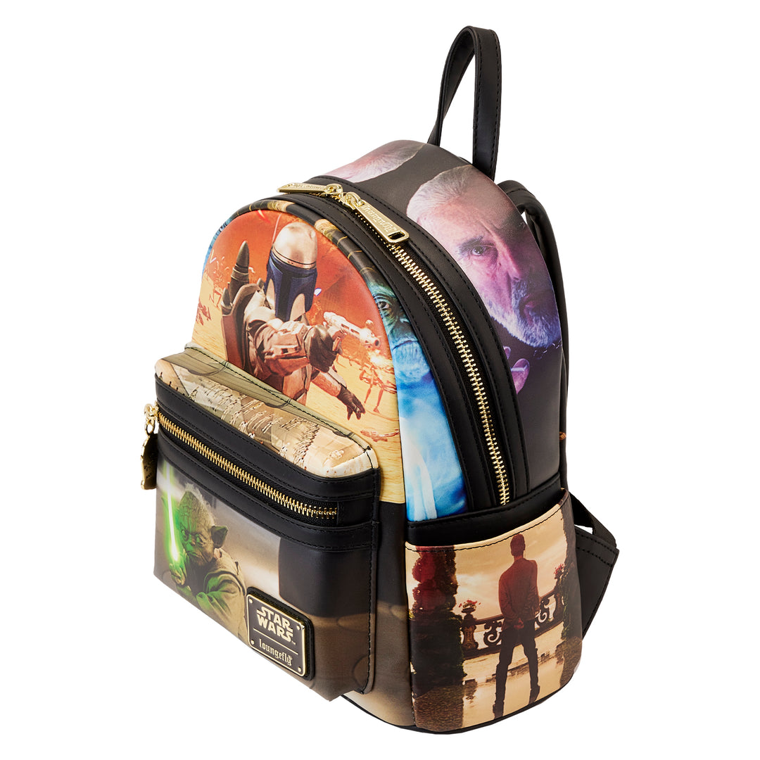 Star Wars Attack of the Clones Scenes Mini Backpack