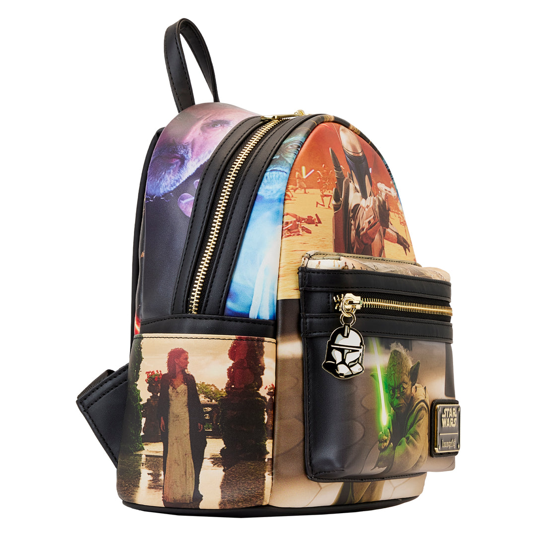 Star Wars Attack of the Clones Scenes Mini Backpack