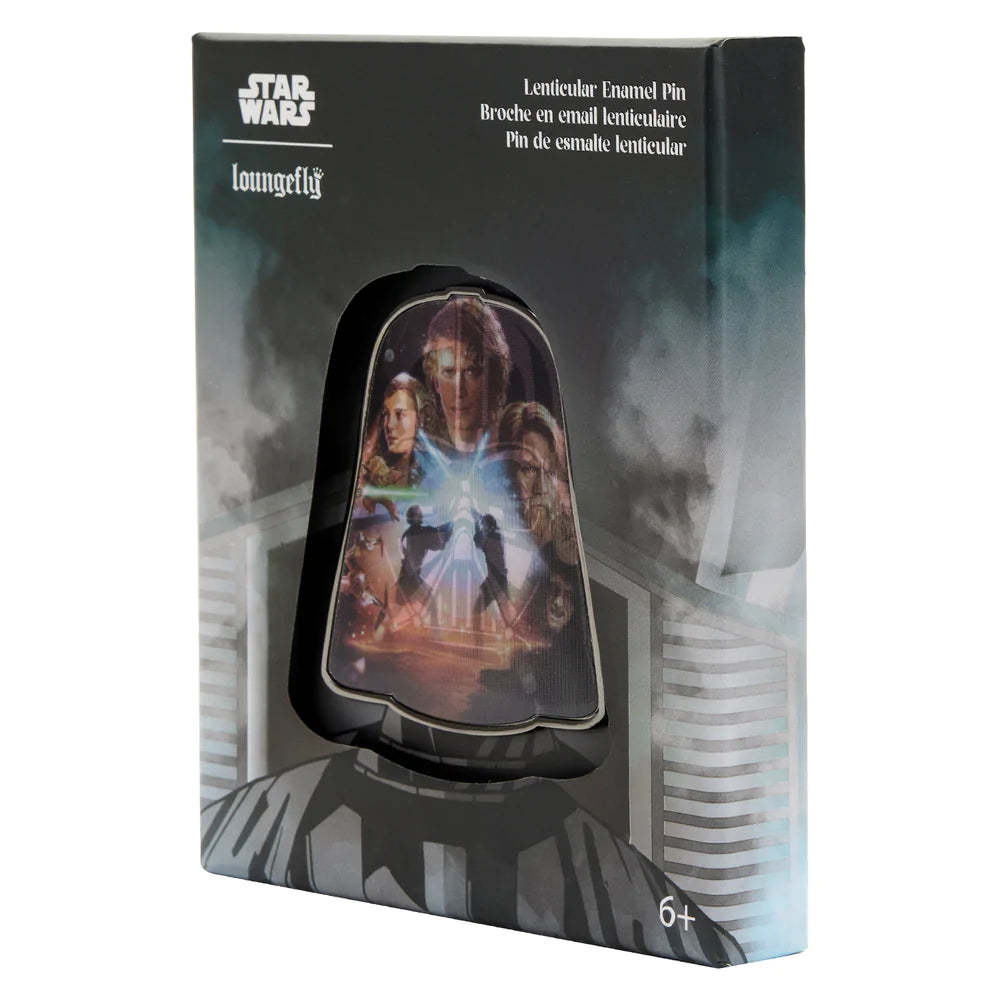 Loungefly Star Wars Darth Vader Lenticular 3" Collector Box Pin