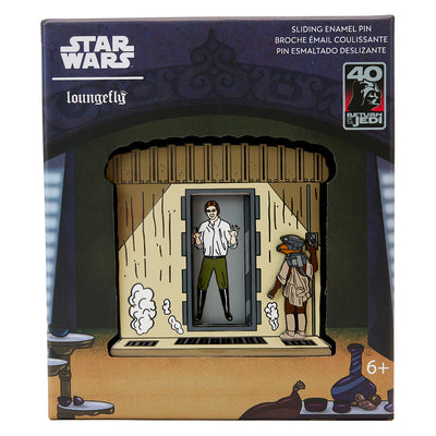 Star Wars Return of the Jedi 40th Anniversary Han in Carbonite 3" Collector's Box Pin Limited Edition