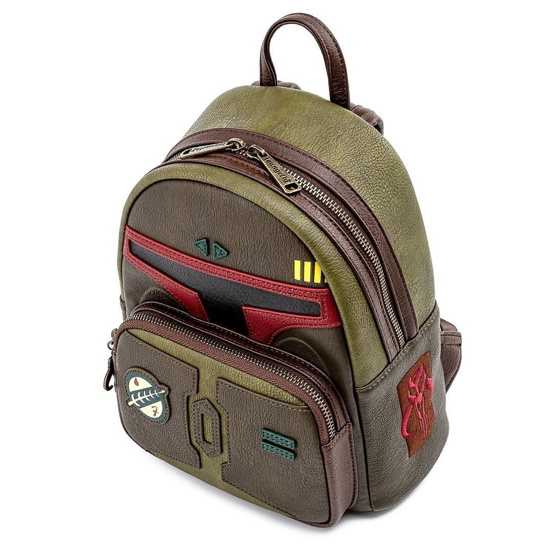 Loungefly Star Wars Boba Fett Cosplay Mini Backpack