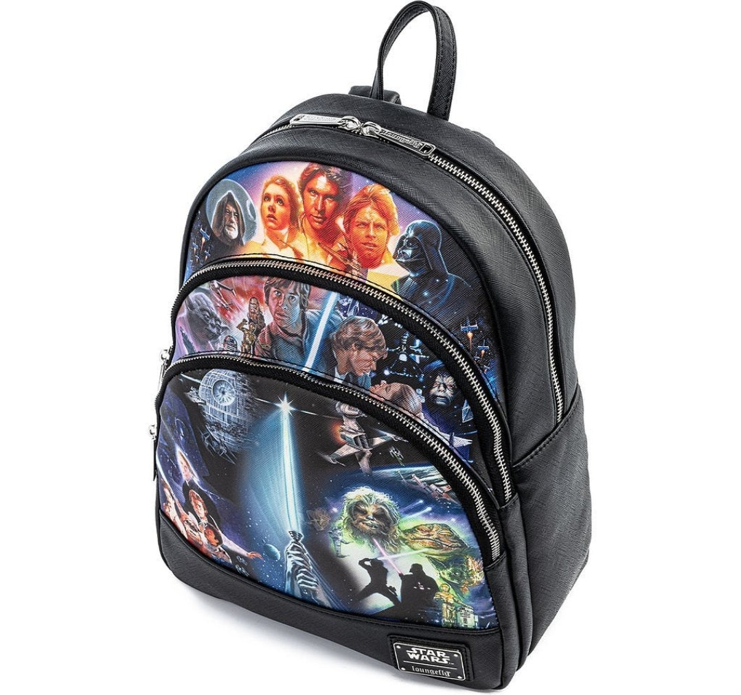 Loungefly Star Wars Original Trilogy Mini Backpack