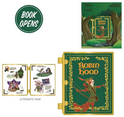 Disney Robin Hood Classic Book 3" Collector Box Pin