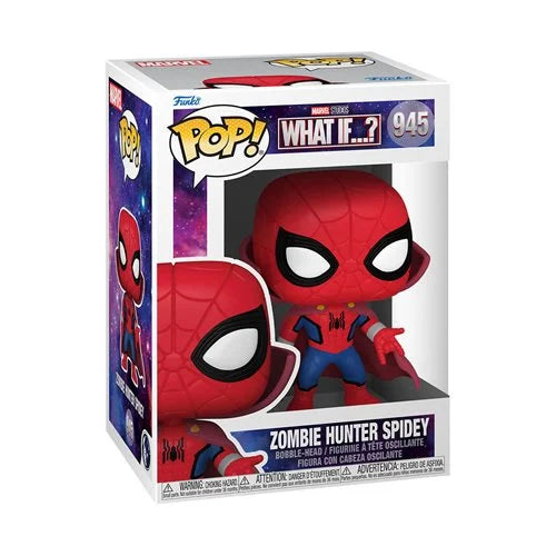 Funko Marvel Studios What If? Zombie Hunter Spider-man Pop! Vinyl Figure