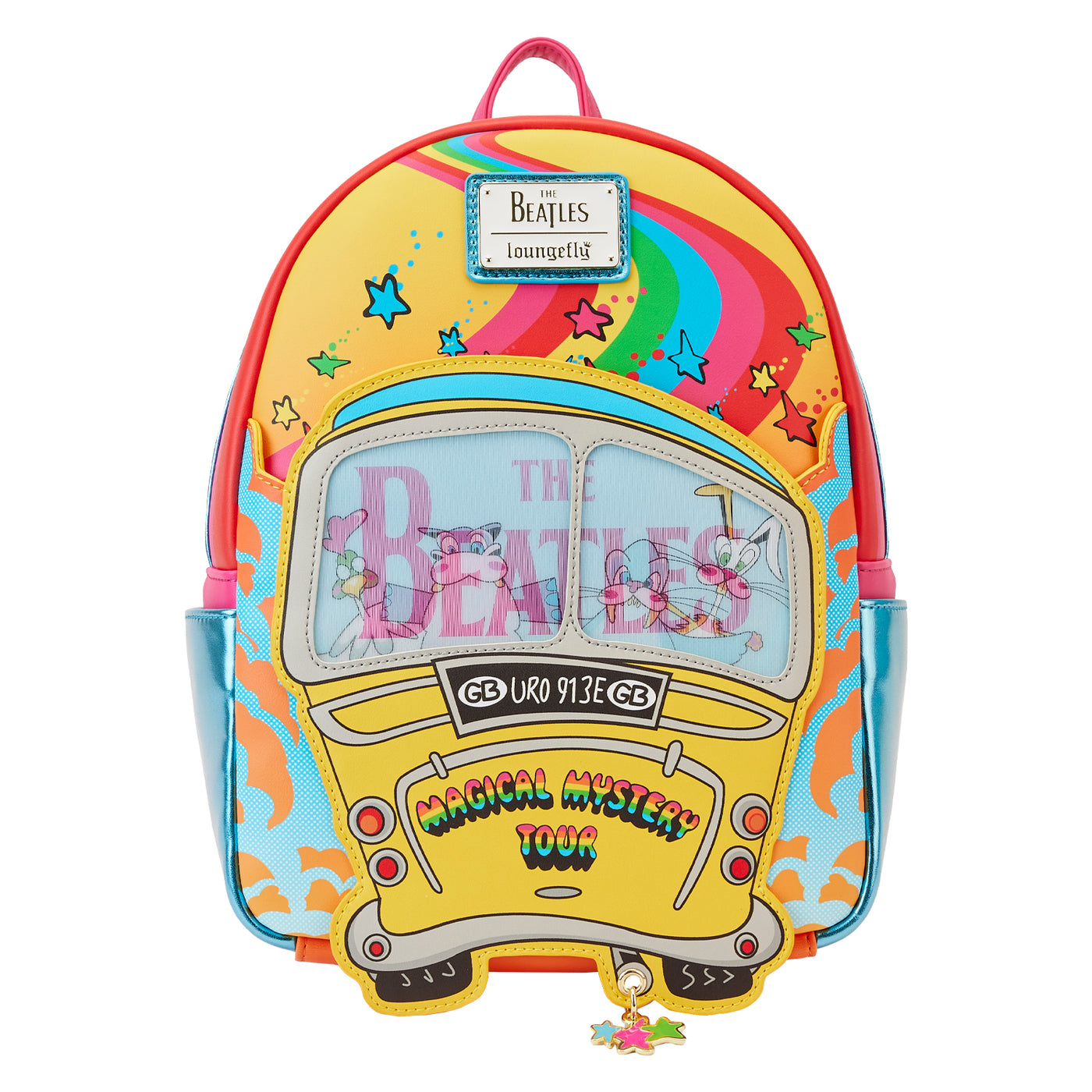 The Beatles Magical Mystery Tour Bus Lenticular Mini Backpack
