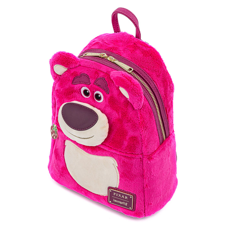 Loungefly Disney Pixar Toy Story Lotso Cosplay Sherpa Mini Backpack