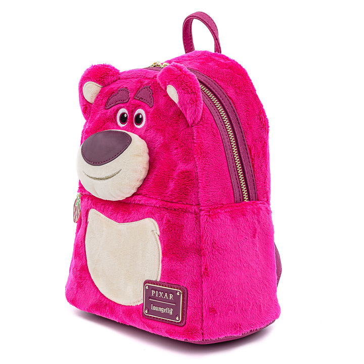 Loungefly Disney Pixar Toy Story Lotso Cosplay Sherpa Mini Backpack