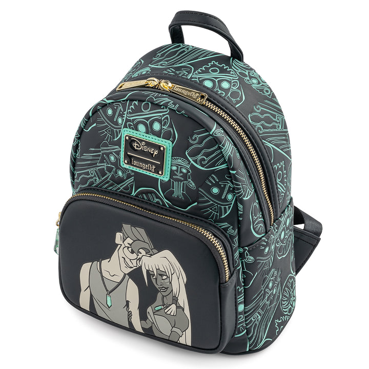 Loungefly Disney Atlantis Kida & Milo Mini Backpack