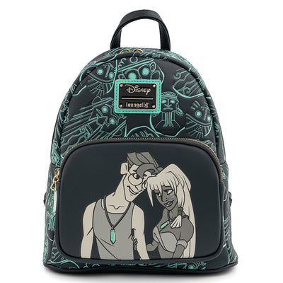 Loungefly Disney Atlantis Kida & Milo Mini Backpack