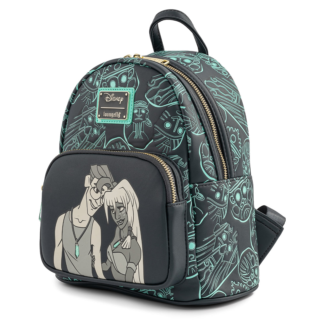 Loungefly Disney Atlantis Kida & Milo Mini Backpack