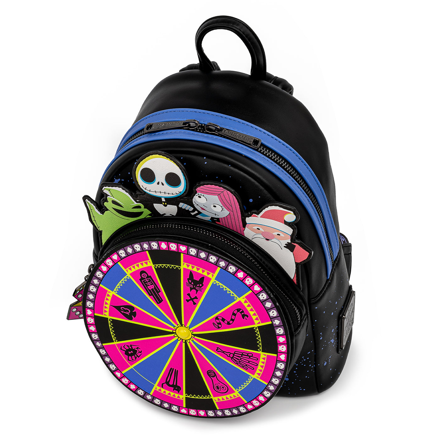 Loungefly Disney The Nightmare Before Christmas Oogie Boogie Wheel Mini Backpack