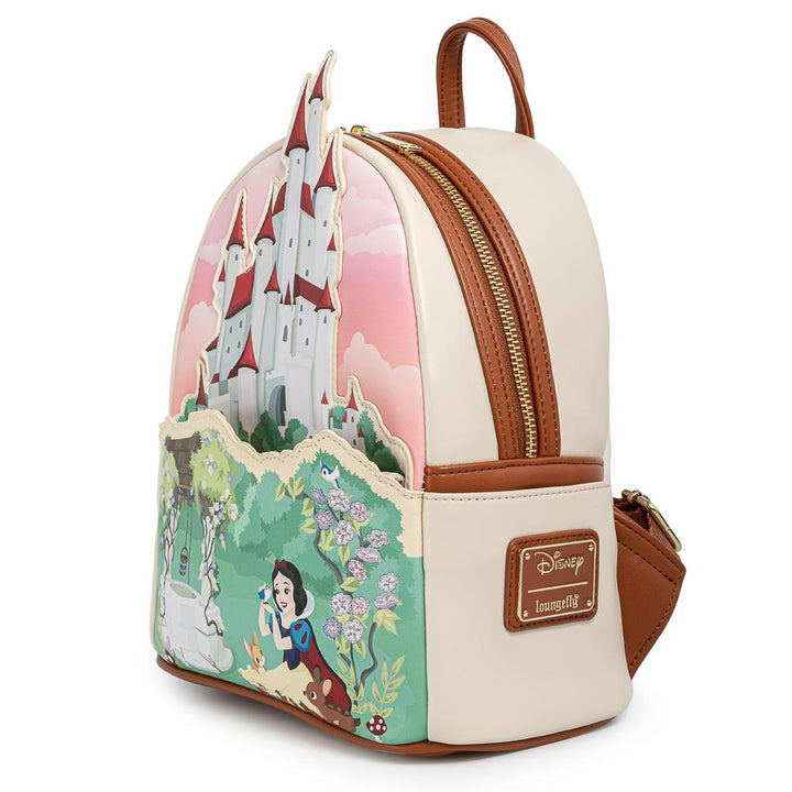 Loungefly Disney Snow White Castle Series Mini Backpack