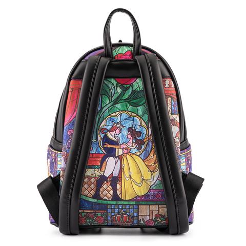 Loungefly Disney Beauty and the Beast Belle Castle Series Mini Backpack