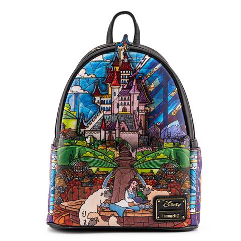 Loungefly Disney Beauty and the Beast Belle Castle Series Mini Backpack